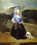 Francisco Jose de Goya Maria Teresa de Borbn y Vallabriga Germany oil painting artist